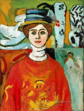 アンリ・マティス Painting - 緑の目の少女 1908 抽象フォービズム アンリ・マティス